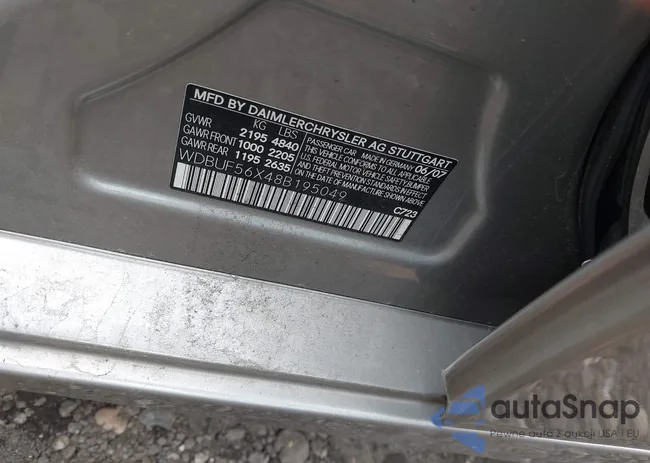 WDBUF56X48B195049: 42296621