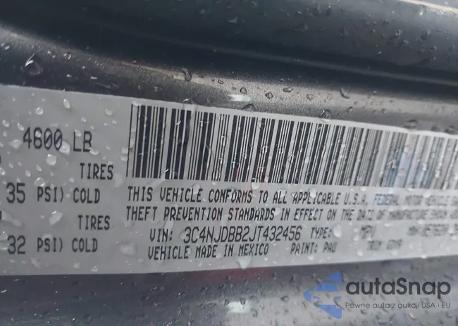 3C4NJDBB2JT432456: 42295863