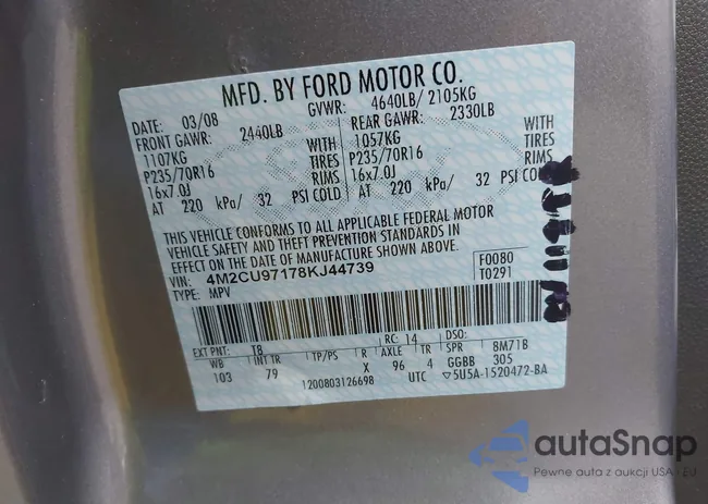 4M2CU97178KJ44739: 42296169