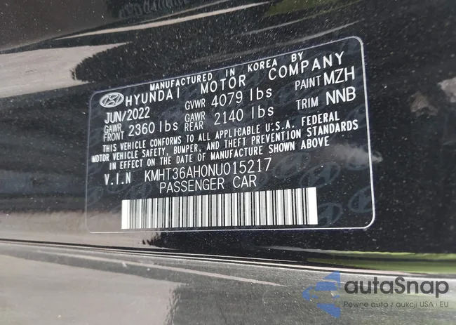 KMHT36AH0NU015217: 42297323