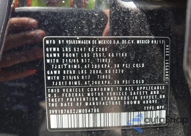 3VV1B7AX2JM054788: 42297524