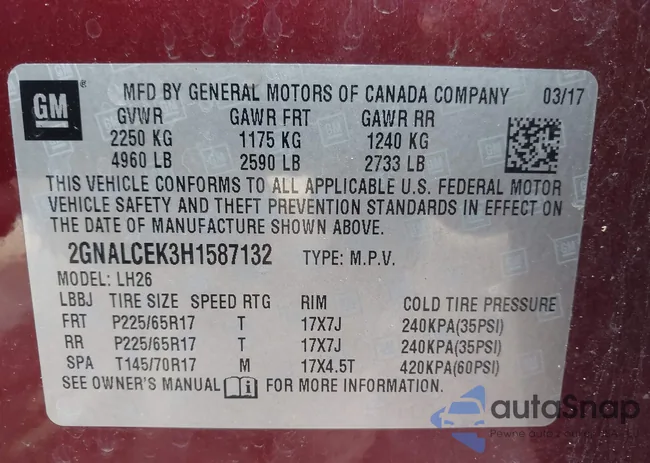 2GNALCEK3H1587132: 42297554