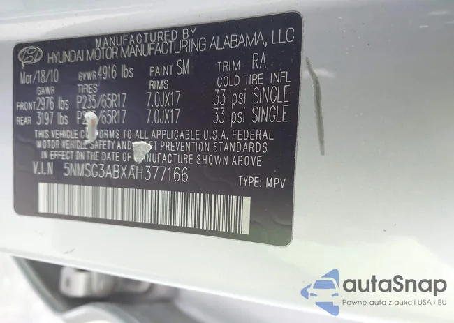 5NMSG3ABXAH377166: 42297562