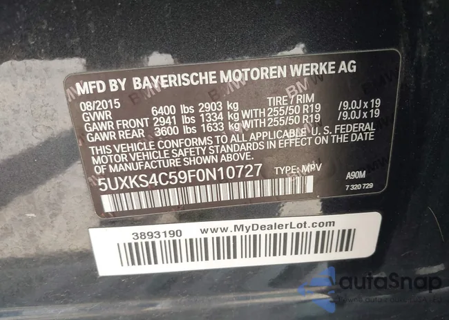 5UXKS4C59F0N10727: 42297619