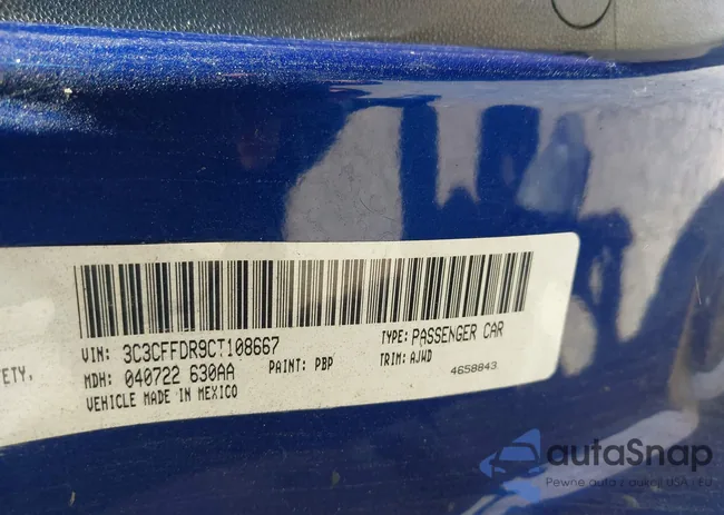 3C3CFFDR9CT108667: 42297681