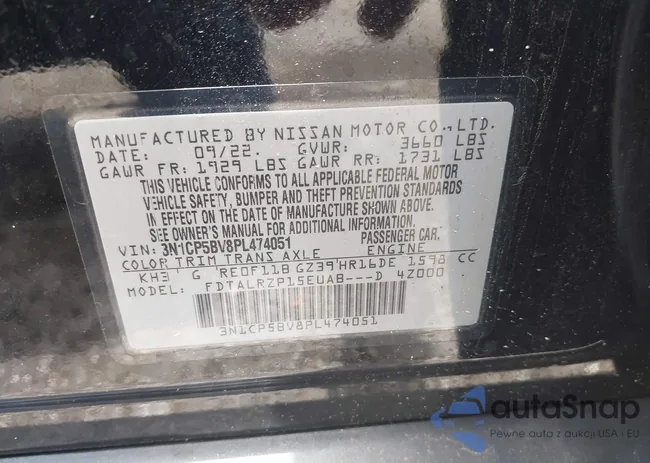 3N1CP5BV8PL474051: 42298242