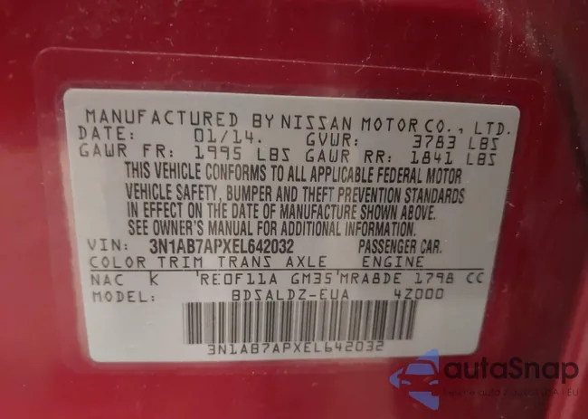 3N1AB7APXEL642032: 42298062