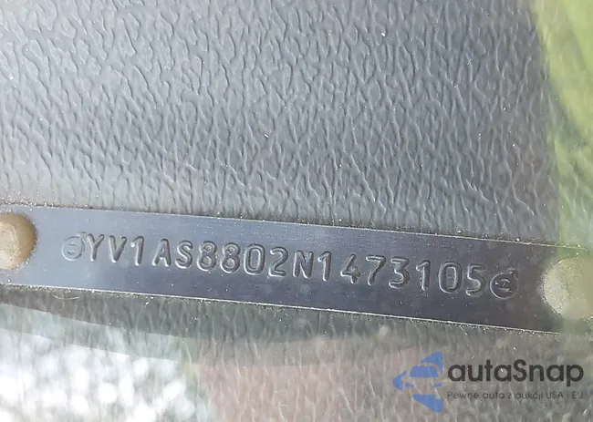 YV1AS8802N1473105: 42298116