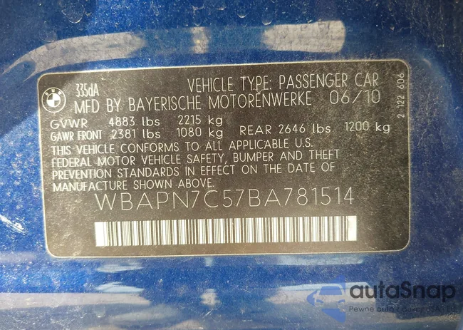 WBAPN7C57BA781514: 42298123