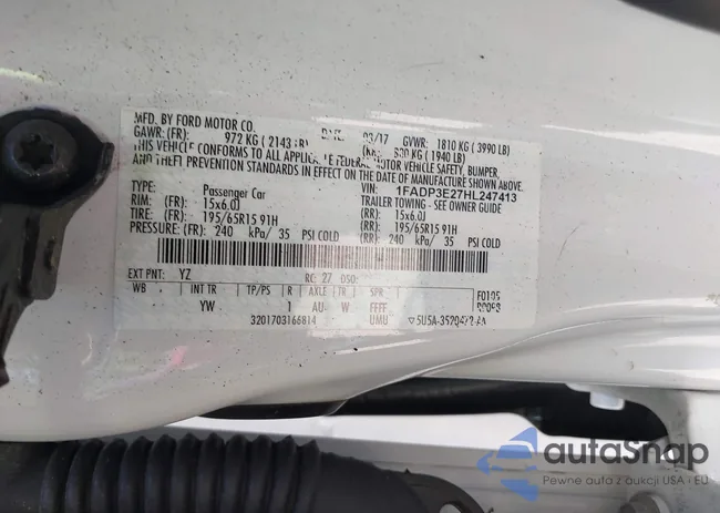 1FADP3E27HL247413: 42299314