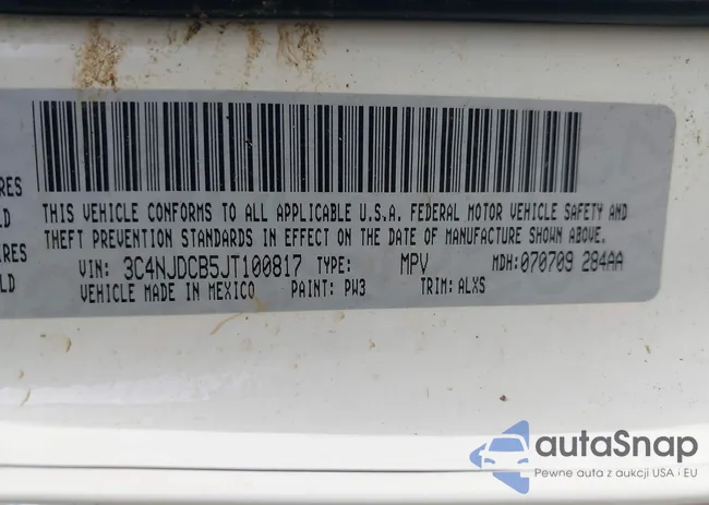 3C4NJDCB5JT100817: 42299597