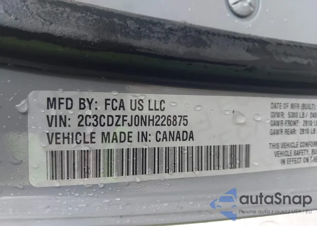 2C3CDZFJ0NH226875: 42299782