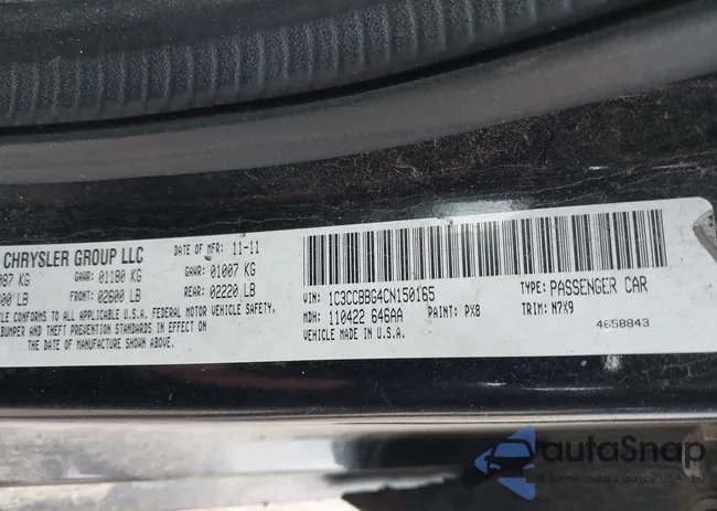 1C3CCBBG4CN150165: 42299102