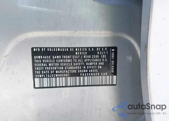 3VWPL7AJ3CM665981: 42300570