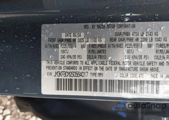 JM3KFBCM2S0564017: 42301673