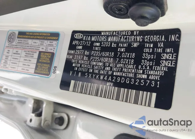 5XYKW4A29DG325731: 42300890