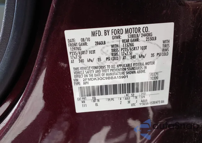 2FMDK3GC9BBA15901: 42302795