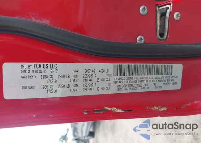 3C4NJDBB9JT160925: 42301928