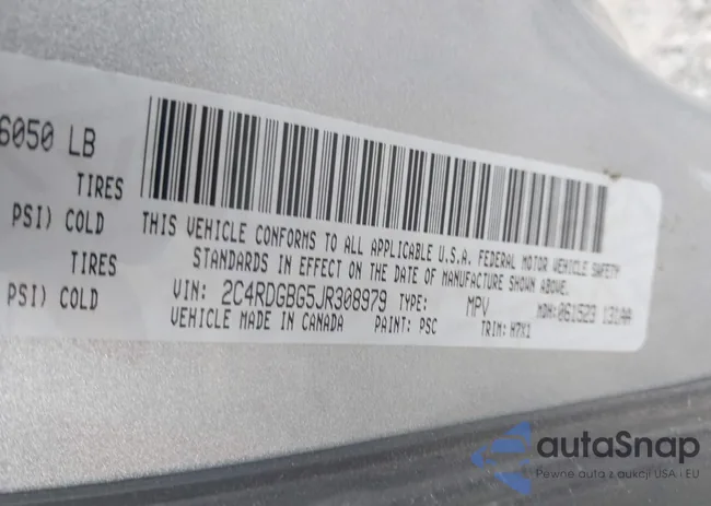 2C4RDGBG5JR308979: 42302136