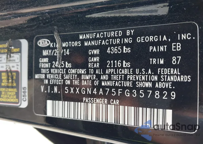 5XXGN4A75FG357829: 42302163