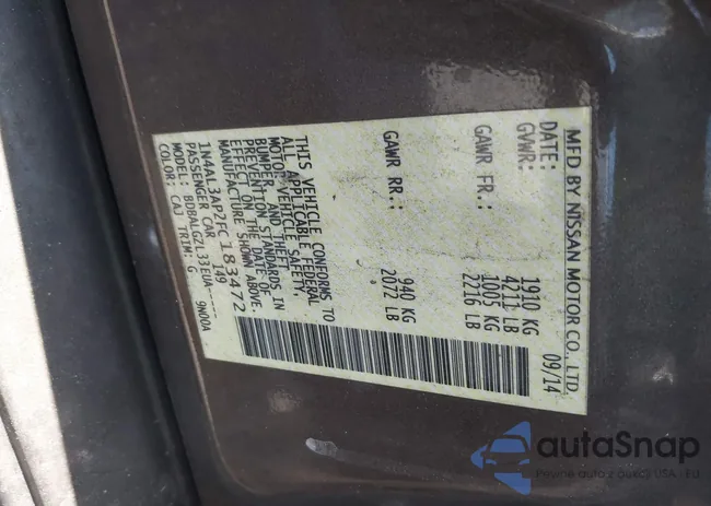 1N4AL3AP2FC183472: 42303239