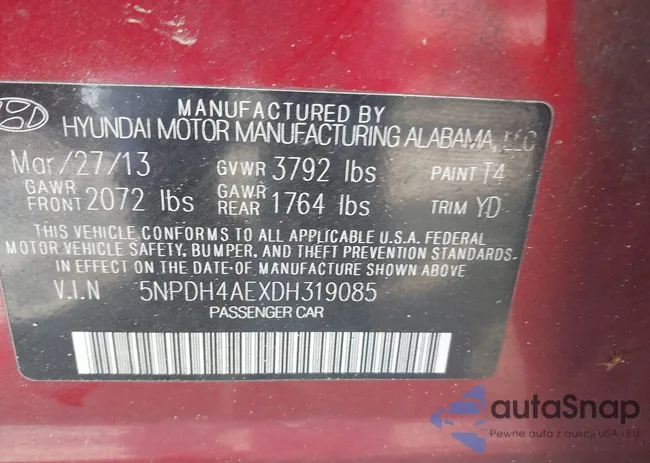 5NPDH4AEXDH319085: 42303494