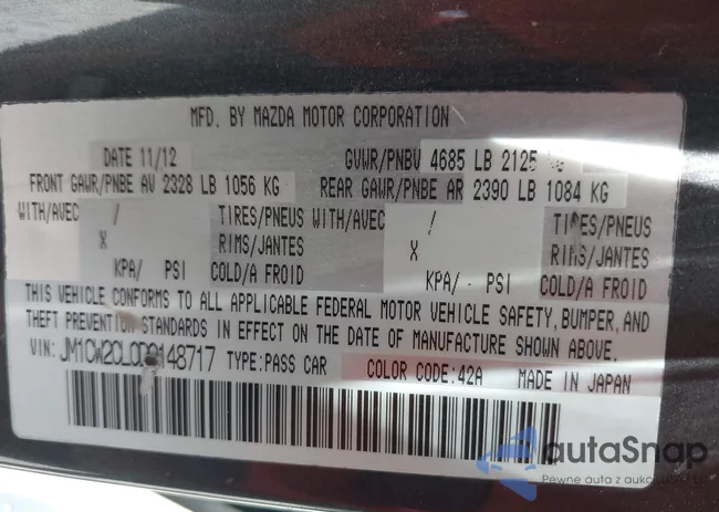 JM1CW2CL0D0148717: 42302883