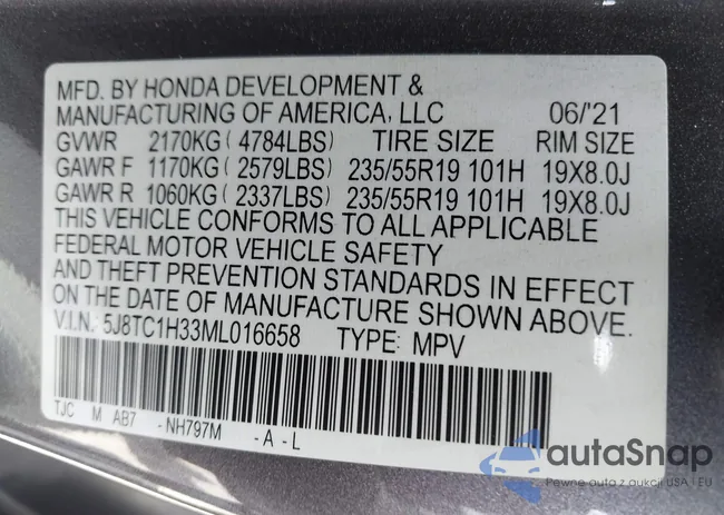 5J8TC1H33ML016658: 42304710