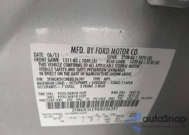 2FMGK5CC9BBD36397: 42305454