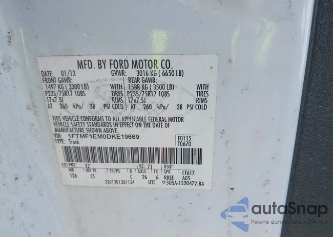 1FTMF1EM0DKE19669: 42305773