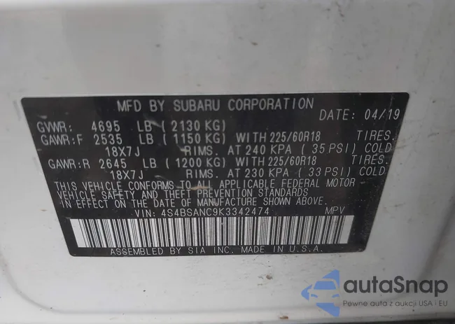 4S4BSANC9K3342474: 42304916