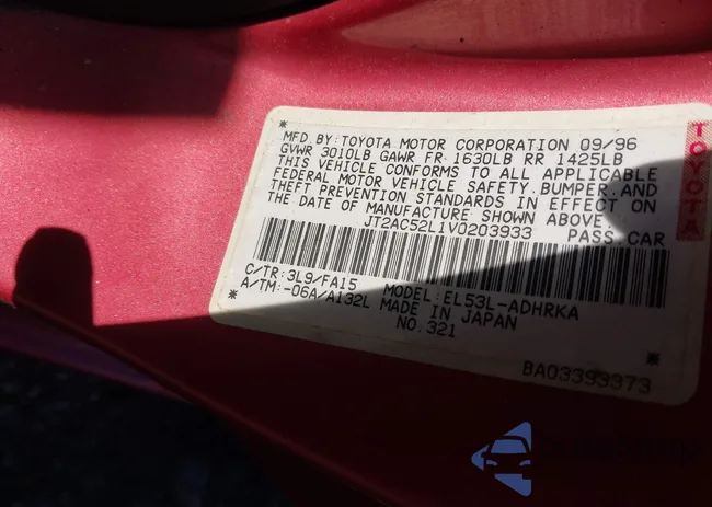 JT2AC52L1V0203933: 42305049