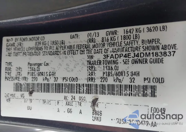 3FADP4EJ4DM183837: 42306359