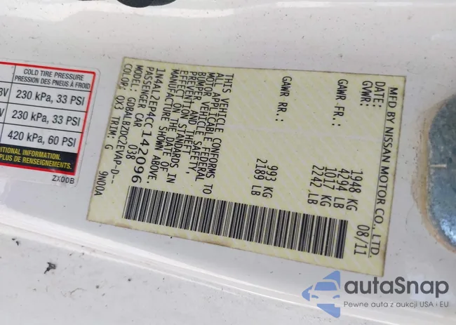 1N4AL2EP4CC142096: 42306408