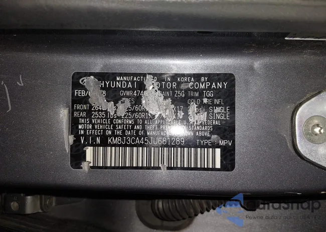 KM8J3CA45JU681289: 42306476