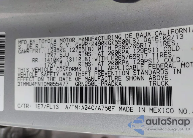 3TMMU4FN1DM055477: 42306479