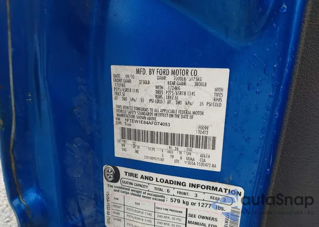 1FTEW1E84AFD74053: 42306739