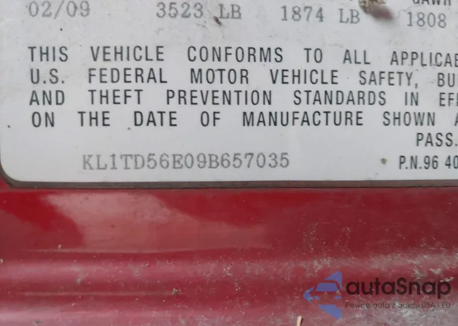 KL1TD56E09B657035: 42306778