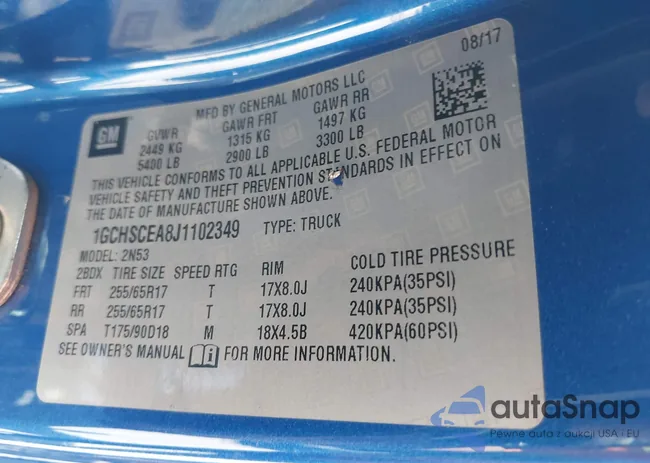 1GCHSCEA8J1102349: 42305936