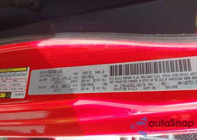 1C4BJWDG6GL140174: 42307469