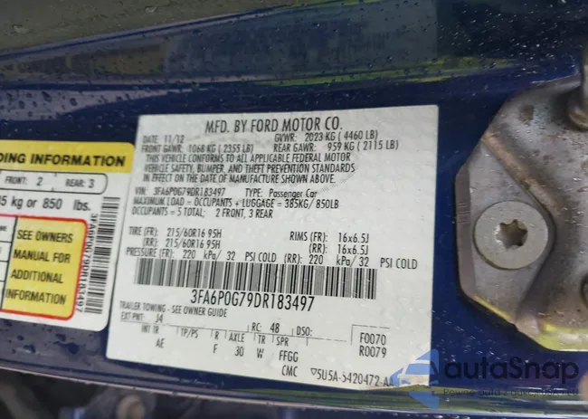 3FA6P0G79DR183497: 42307540