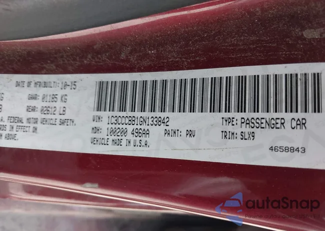 1C3CCCBB1GN133842: 42306872