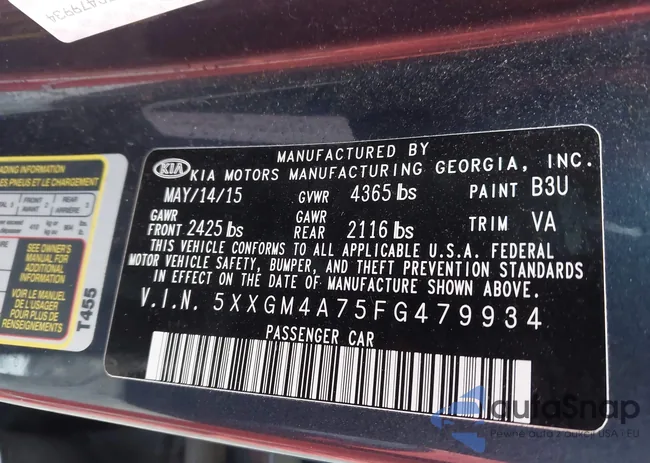 5XXGM4A75FG479934: 42306923