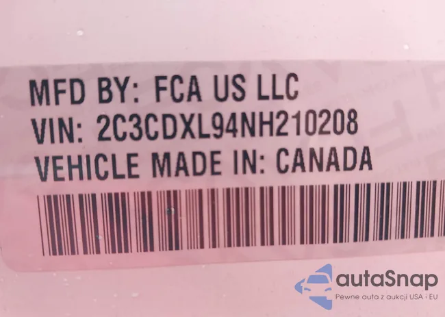 2C3CDXL94NH210208: 42308234