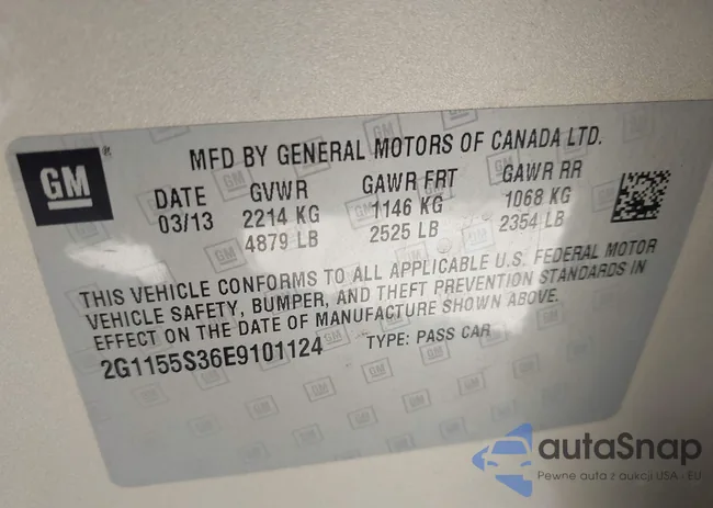 2G1155S36E9101124: 42308352