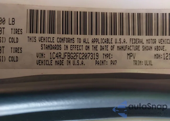 1C4RJFBG2FC207319: 42308684