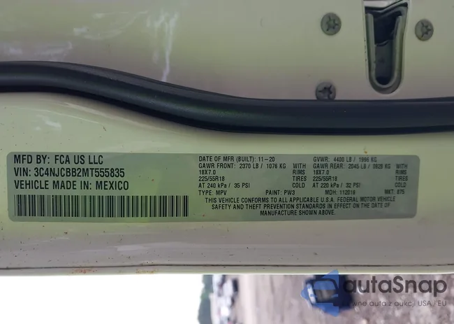 3C4NJCBB2MT555835: 42307826