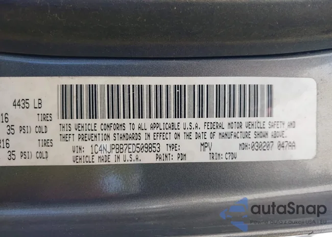 1C4NJPBB7ED509853: 42307976