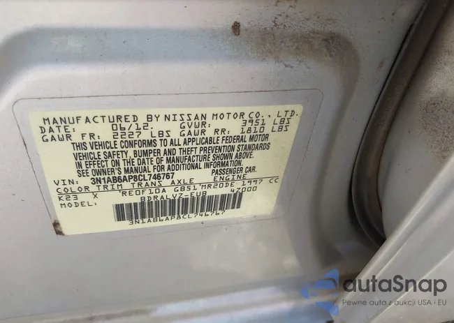 3N1AB6AP8CL746767: 42308049