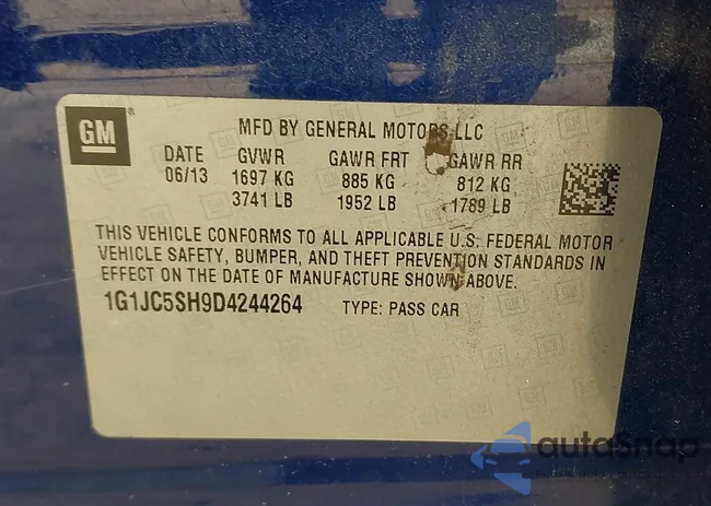 1G1JC5SH9D4244264: 42309266